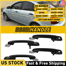 4 X New Front + Rear Outside Exterior Door Handle For 2006-2011 Hyundai Accent picture