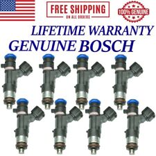 Genuine Bosch Set of 8 Fuel Injectors for 2004-2019 Nissan & Infiniti 5.6L V8 picture