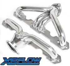 1955 1956 1957 SB Chevy Headers SBC Tri-5 Shorty Exhaust Silver Ceramic Coated picture