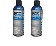 2 Aerosol Bottles 400ml Bel-Ray Super Clean Chain Lube Motorcycle ATV picture