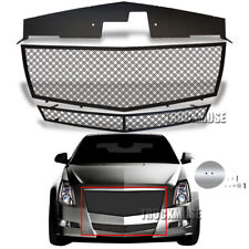 Fits 2008- 2013 Cadillac CTS Stainless Steel Front Dual Weave Mesh Grille Grill picture