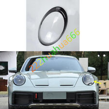For Porsche 911 2022-2024 Left Side Headlight Lens Clear Cover + Sealant Glue picture