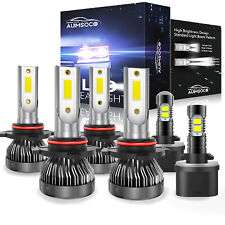 For 2005-2010 Nissan Armada Sport Utility 4-Door 5.6L LED Headlight + Fog Bulbs picture