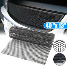 40''x13'' Universal Black Car Grille Mesh Net Sheet Aluminum Rhombic Auto Grill picture