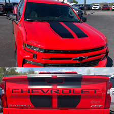 Bow Rally Stripe Kit Vinyl Decals Fits Chevrolet Silverado 2019-2024 picture