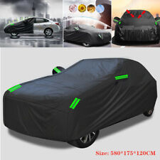 US Universal Size Full Car Cover Waterproof Rain/UV/Dust Resistant Weather Proof picture