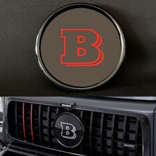 Mercedes W463A G Wagon Brabus style red B sign front grille emblem logo badge picture