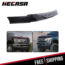 HECASA Hood Deflector Bug Shield For 2017-2022 F250 F350 Super Duty Glossy Black picture