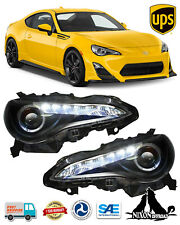 LED Projector Headlights For 2013-2016 Subaru BRZ /Scion FR-S /Toyota 86 Black  picture