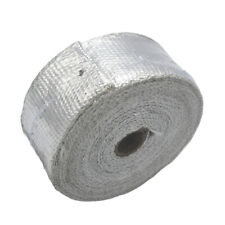 2'' 10m Heat Insulation Aluminium Wrap Exhaust Header Pipe Tape Cloth Silver  picture