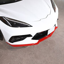 Red Front Bumper Lip Kit Splitter Exterior For Corvette C8 2020-2023 picture