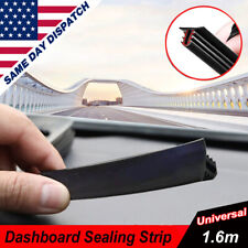 Rubber 1.6m Soundproof Dustproof Sealing Strip Auto Car Dashboard Windshield US picture
