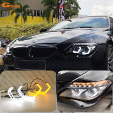 For BMW E63 E64 645Ci 650Ci 650i M6 Concept M4 Iconic Style LED Angel Eyes Kit picture