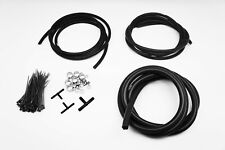 AUTOBAHN88 Engine Silicone Vacuum Hose Dress Up Kit BLACK Fit FORD GM picture