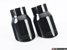 APR - Double-Walled Exhaust Tips - Polished Diamond-Black - TPK0008 picture