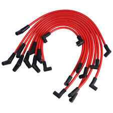 Red 10.5mm JDMSPEED Racing Spark Plug Wires Set for Ford 5.0L 5.8L, SB SBF 302 picture
