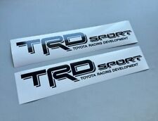 TRD Sport Toyota Racing Development SET OF 2 Decal Tacoma Tundra Sticker picture