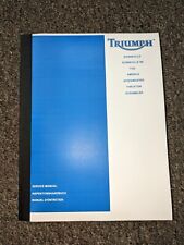 2002-2004 Triumph Bonneville T100 Motorcycle Shop Service Repair Manual 2003 picture