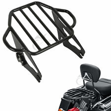 Detachable Two Up Luggage Rack For Harley Touring Street Glide Road Glide 09-22 picture
