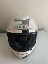 Shoei GT-AIR II White Full Face Motorcycle Helmet Used Good Condition Size Large picture