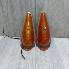Pair of Grote 46543 Yellow Cab Marker Clearance Light M-G 9168 Amber picture