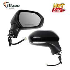 Pair Set of 2 Mirrors Driver&Passenger Side for Toyota Camry 18-2023 Heated BSM picture