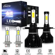 For Nissan Pathfinder 2000-2004 6000K LED Headlight High Low Beam+Fog Light Bulb picture