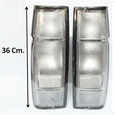 For 1986-93 Nissan D21 Frontier Navara CLEAR REAR TAIL LIGHT HOUSING Pair L= 14