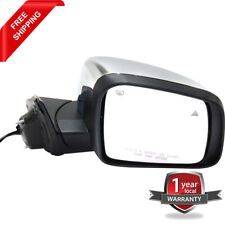 Power Mirror Chrome Passenger Side For 2011-2021 Jeep Grand Cherokee picture