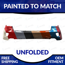 NEW Painted 2011-2013 Jeep Grand Cherokee Unfolded Front Bumper W/O Sensor Holes picture