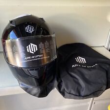 ILM Seller  Full Face Motorcycle Helmet with Neck Scarf DOT 313 Size XL, New picture