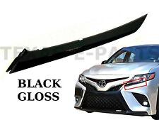 New Fits 2018-2023 Toyota Camry Left Front Head Light Trim LH Side Molding Gloss picture