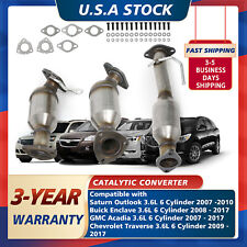 3.6L Catalytic Converter 3PCS For 09-17 Buick Enclave/Chevy Traverse/GMC Acadia picture