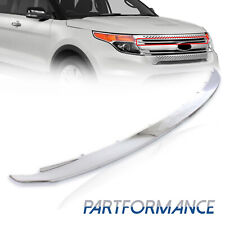 Chrome Front Upper Grille Trim Molding For 2011-2015 Ford Explorer BB5Z8200AA picture