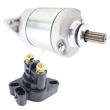 Starter Motor with Relay Solenoid for Arctic Cat 400 TRV 2009-2014 18809 picture