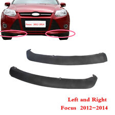 Fit For Ford Focus 2012-2014 Front Bumper Lower Spoiler Lip Chin Splitter Black picture