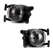 2003-2007 For BMW E60 Smoke Lens Pair Bumper Fog Lights Front Lamps w/Bulbs picture