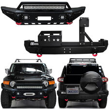 Vijay For 2007-2014 FJ Cruiser Front or Rear Bumper w/Tire Carrier&LED Light picture