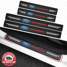 Ford Performance Car Door Plate Sill Scuff Cover Scratch Decal Sticker Protector picture
