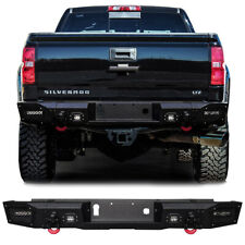 Vijay For 2015-2019 Chevrolet Chevy Silverado 2500 Rear Bumper with LED lights picture