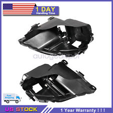 Front Left+Right Headlight Bracket Support Black For Audi Q7 2010-2015 picture