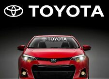 TOYOTA Windshield Banner Decal Vinyl Sticker TRD Corolla Camry Tundra Celica picture