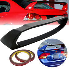 For 06-11 Honda Civic 4DR Sedan Unpainted Mugen Style RR 4Pic Trunk Wing Spoiler picture