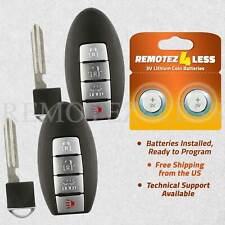 2 For 2007 2008 2009 2010 2011 2012 Nissan Altima Remote Car Keyless Key Fob picture