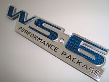 Blue WS6 Emblem 30TH Anniversary Pontiac Trans AM Firebird Carbon Fiber Design picture