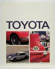 1969 Toyota 2000 GT Corona Corolla Crown Land Cruiser Sales Folder Brochure Orig picture