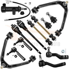 For 2001-2006 GMC Yukon 13Pcs Front Upper Control Arms Idler Arm Tie Rods Kit picture