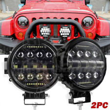 LED Light Bar 2PCS 6 inch 120W Work Spot Light Pods Offroad Driving Fog Lamp 4WD picture