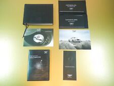 2012 2013 BENTLEY CONTINENTAL GTC LEATHER OWNERS MANUAL HANDBOOK MINT W/NAV picture