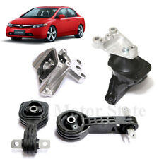 Fits 06-10 Honda Civic 1.8L Engine Motor. Trans Mounts Kit 4PCS With Support picture